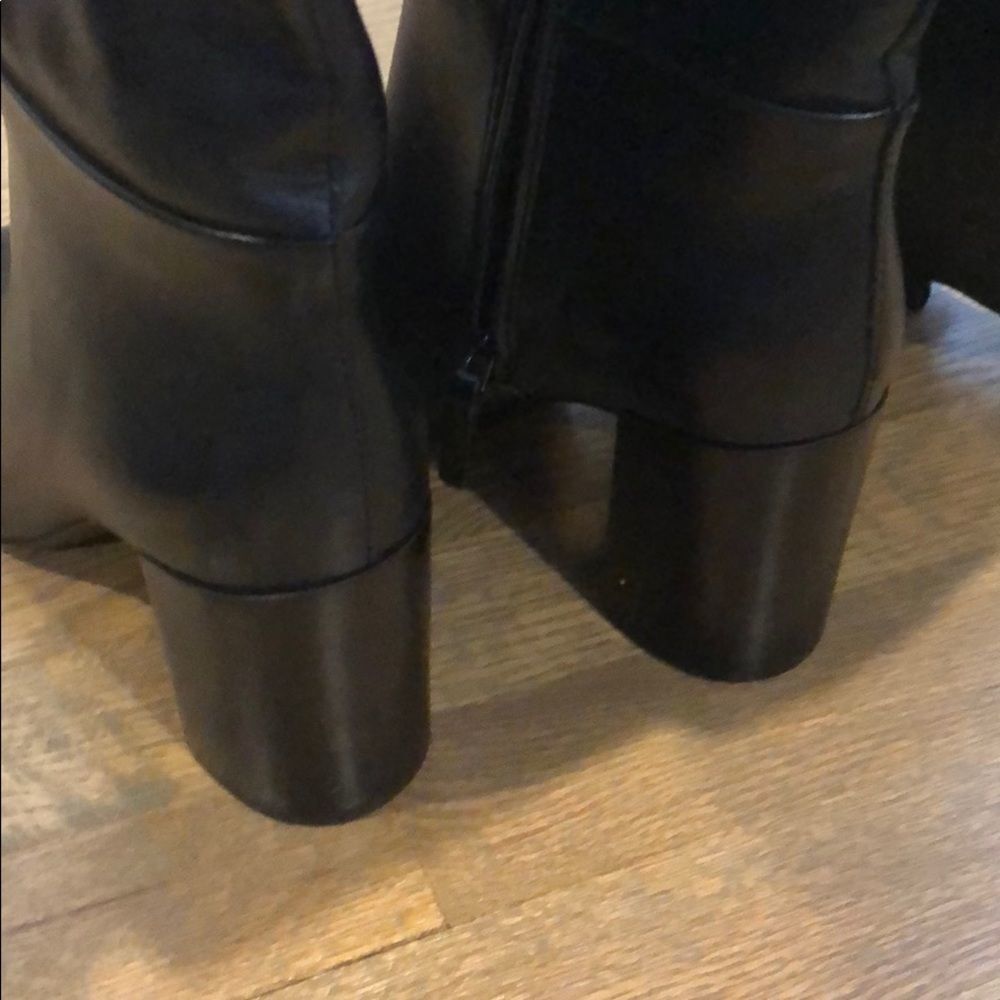 New MERCEDES CASTILLO Emmett leather knee boots  9 - Picture 4 of 8